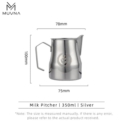 MUVNA Professional Espresso Milk Pitcher