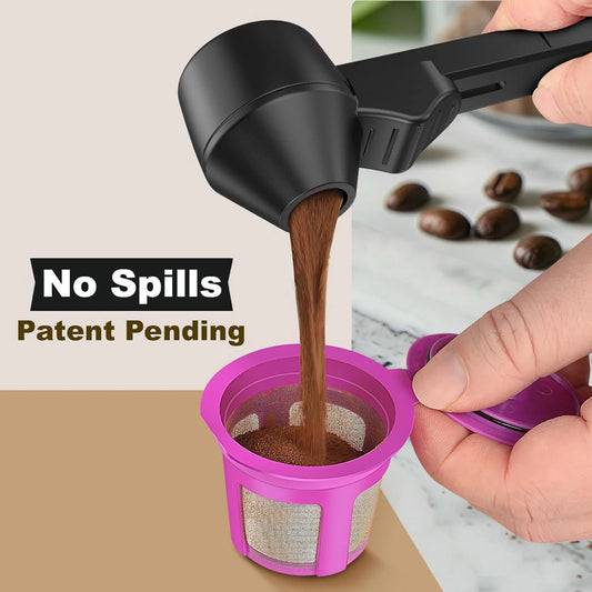 Creative Sliding Leakproof Coffee & Protein Powder Spoon
