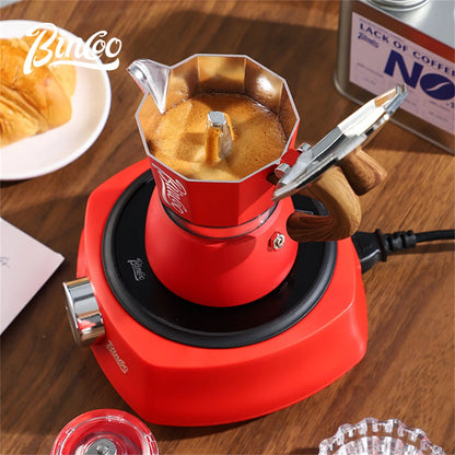Nestify™ Electric Moka Pot Espresso Maker – Italian Stove-Top Coffee Brewer for Home Barista
