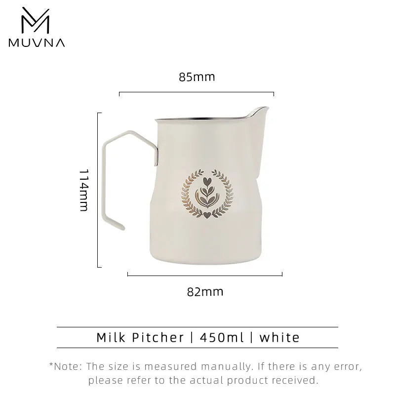MUVNA Professional Espresso Milk Pitcher