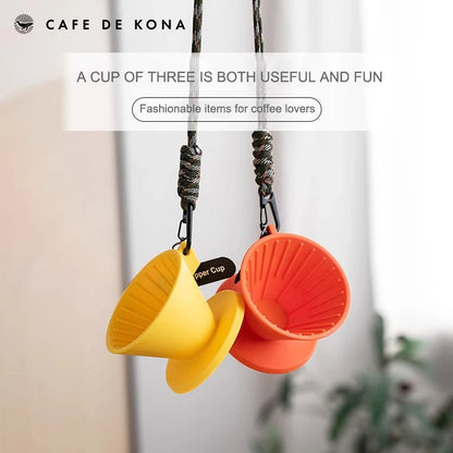 CAFEDE KONA MINI 3-in-1 Coffee Tasting Cup