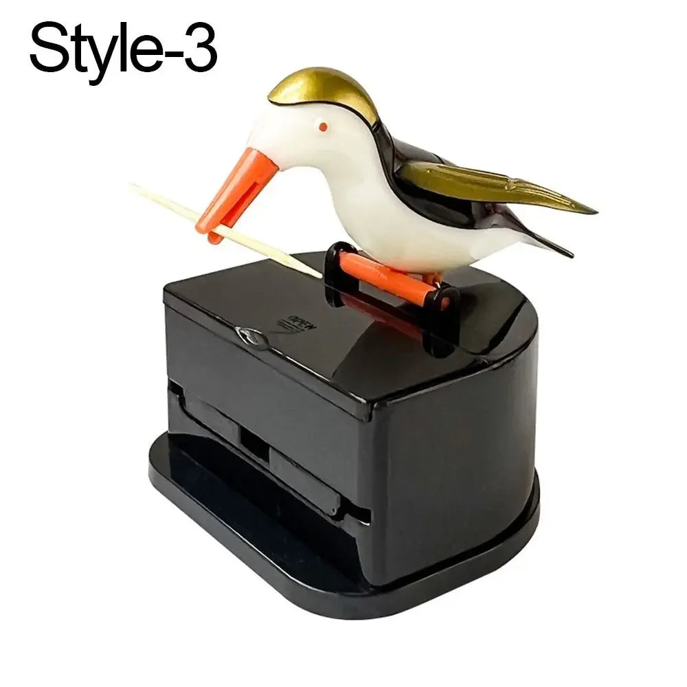 Nestify Hummingbird Toothpick Dispenser – One‑Touch Table Helper