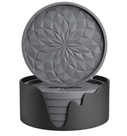 Silicone Drink Coasters – Home & Car Use