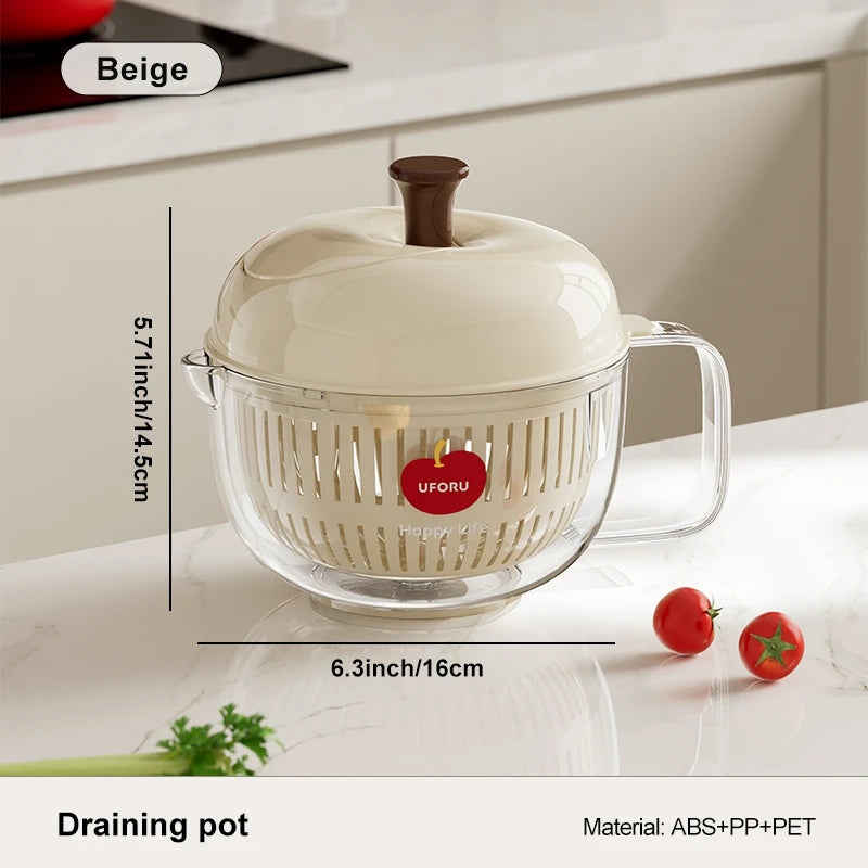 Nestify Apple Salad Spinner & Veggie Washer