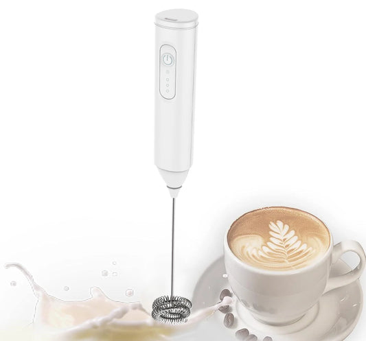 Nestify™ Milk Frother Pro – Wireless 3-Speed Foam Maker