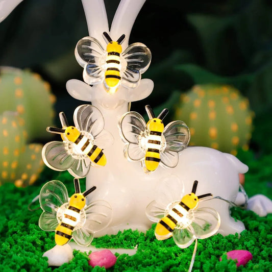 Bee String Lights (Battery Operated)