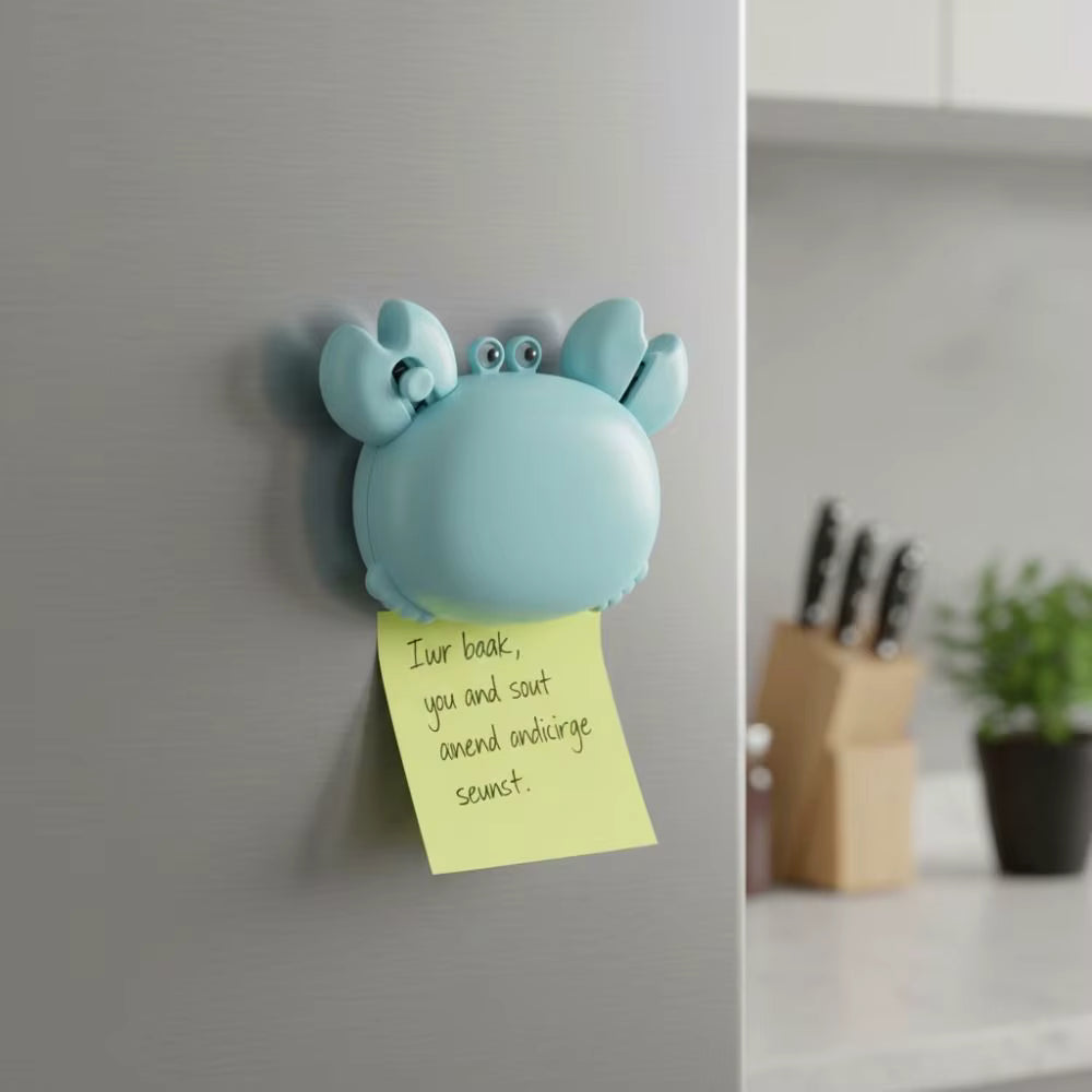 Nestify 3‑in‑1 Crab Bottle Opener & Box Cutter Magnet