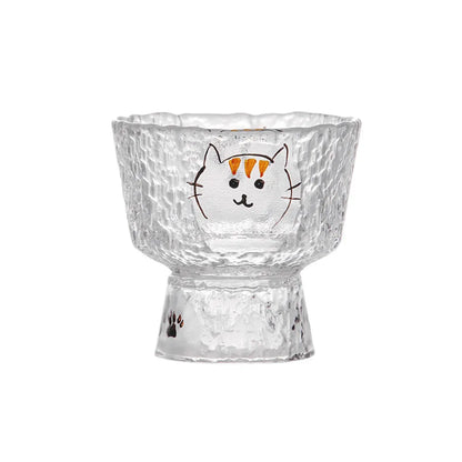 Nestify™Cartoon Cute Cat Pattern Glass Cup