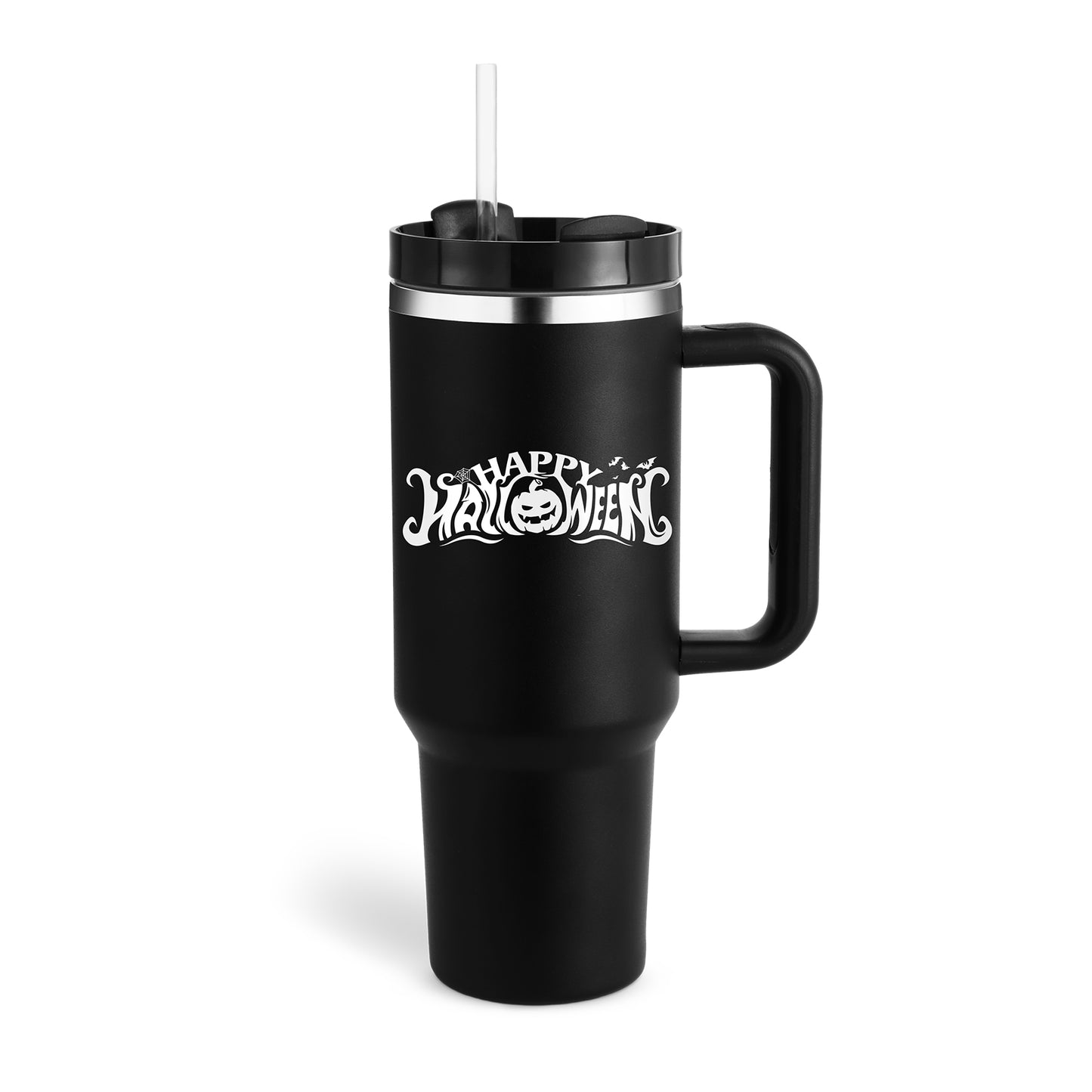 🥤 40oz Insulated Tumbler with Handle & Straw
